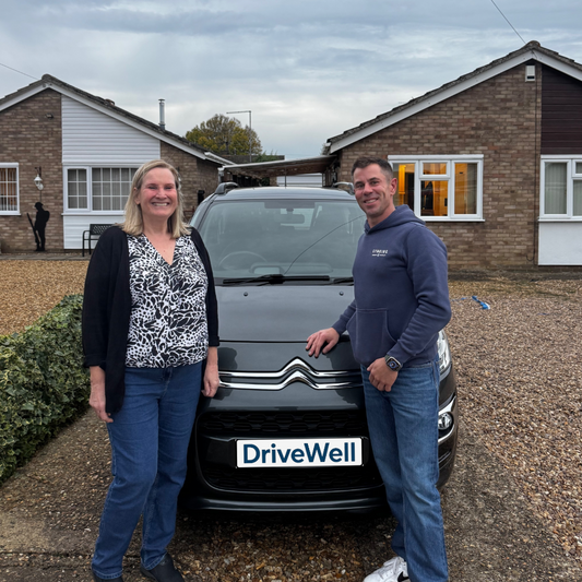 Happy Customer Alert: Brenda Drives Away Smiling in Her New Citroën from DriveWell Car Sales
